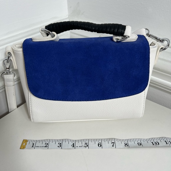 Madison West Suede Crossbody Bag - Picture 2 of 9